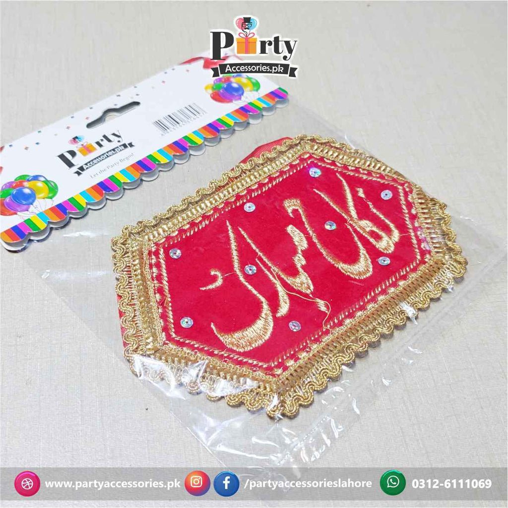 nikkah mubarak arm band 