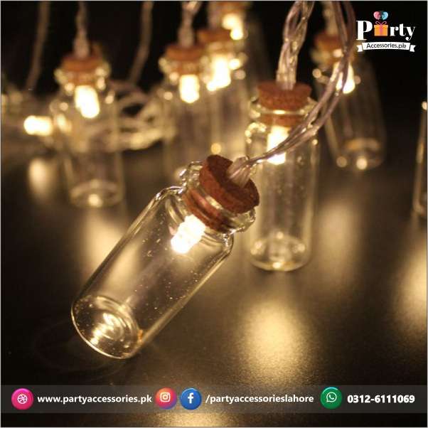 Tiny Bottle fairy lights Battery Operated LED string light