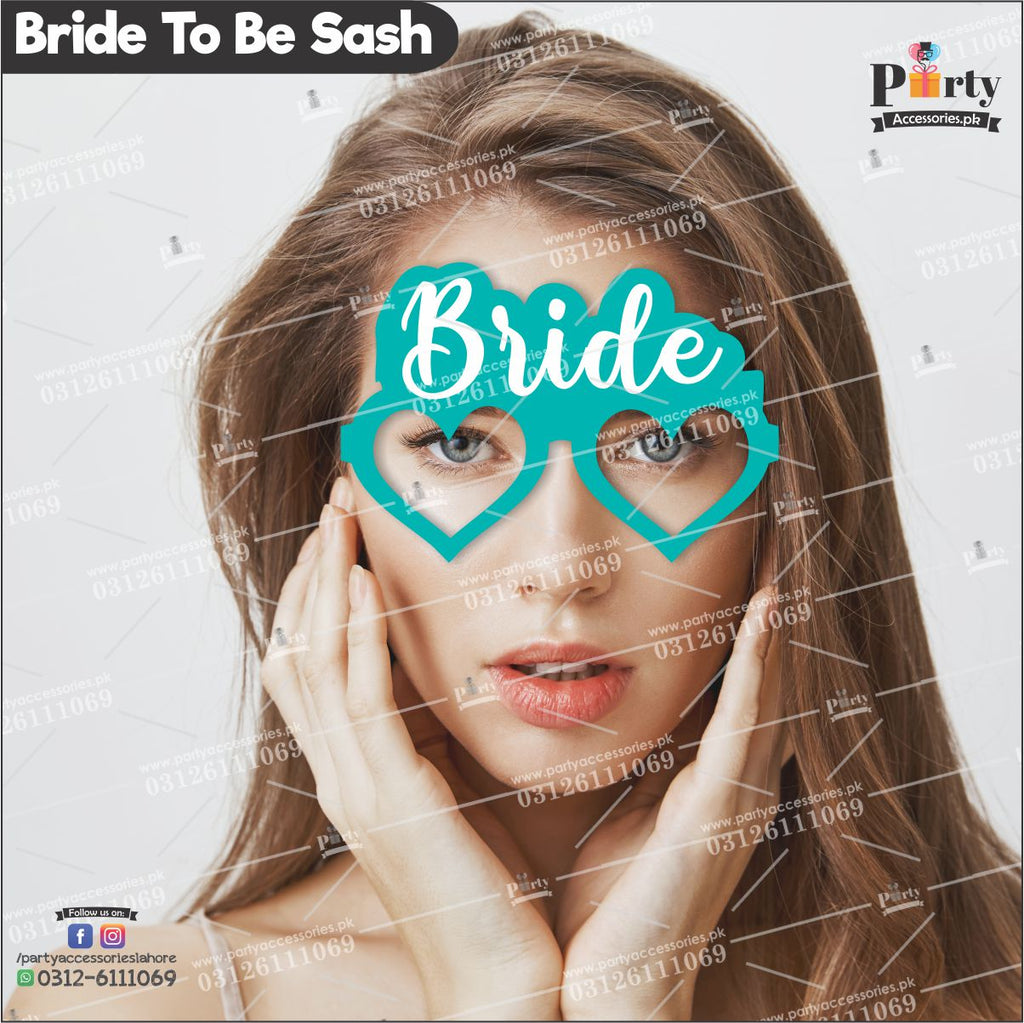 Bride glasses for Bridal shower event