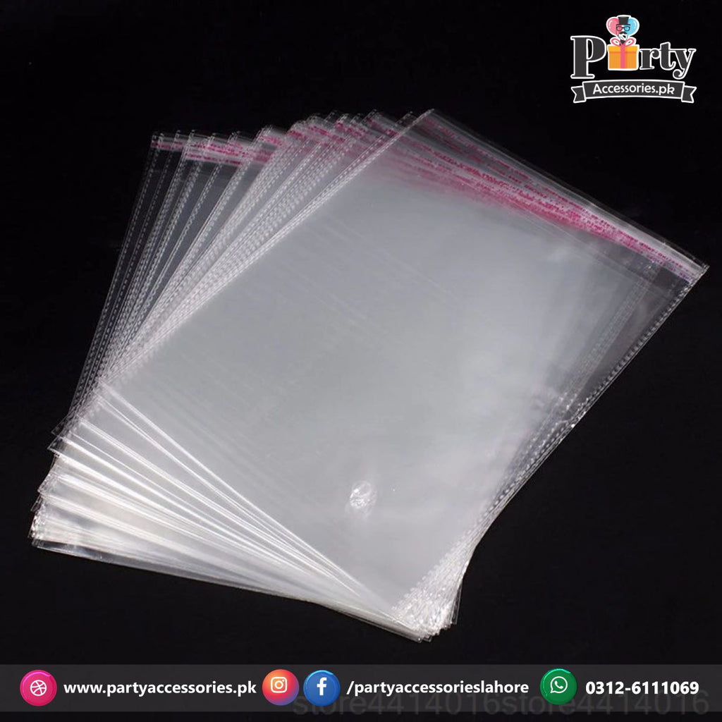 High Quality 52 Micron Rectangle Shape Transparent Color Pp Bags For Home  And Office With 10 X 8 Inch at Best Price in Sagar | Pramod Traders