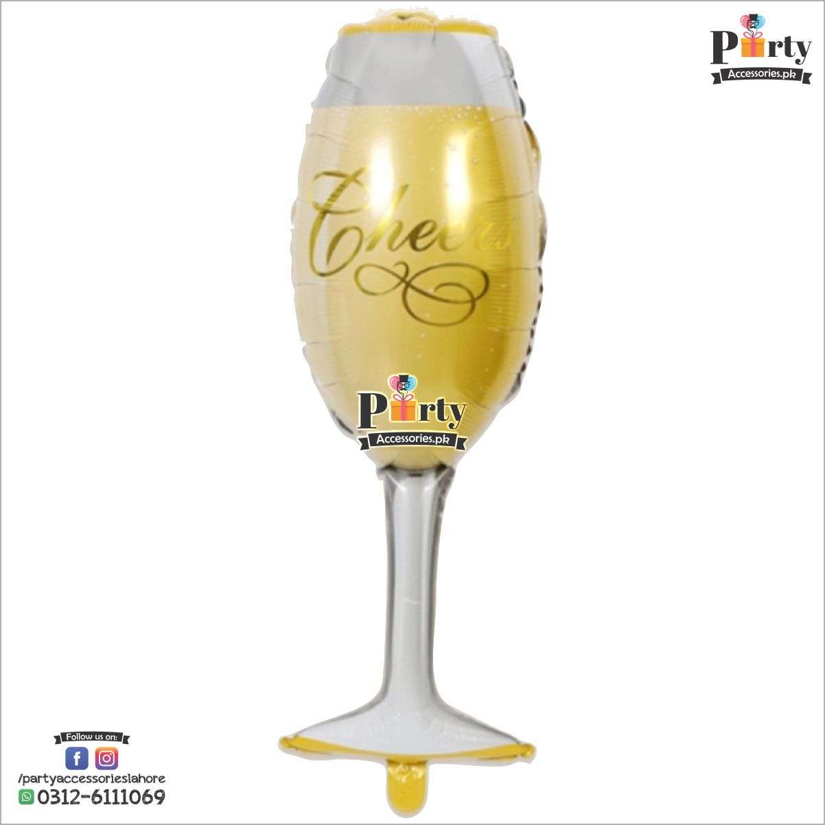 champagne glass large balloon AMAZON IDEAS