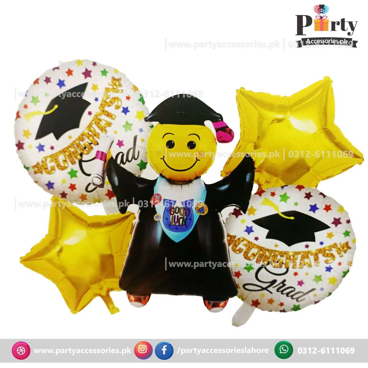 Graduation Celebration decoration foil balloons