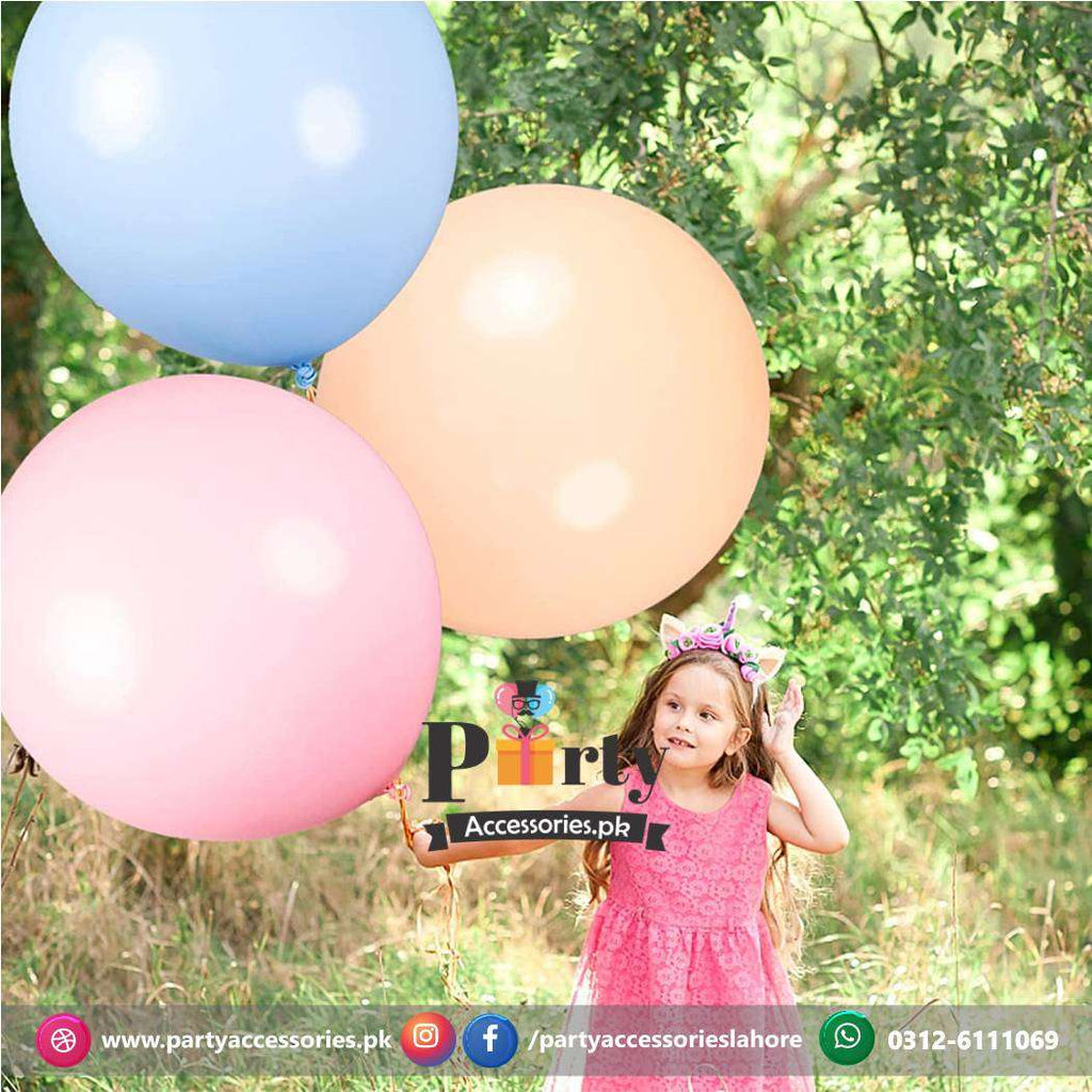large balloons colorful