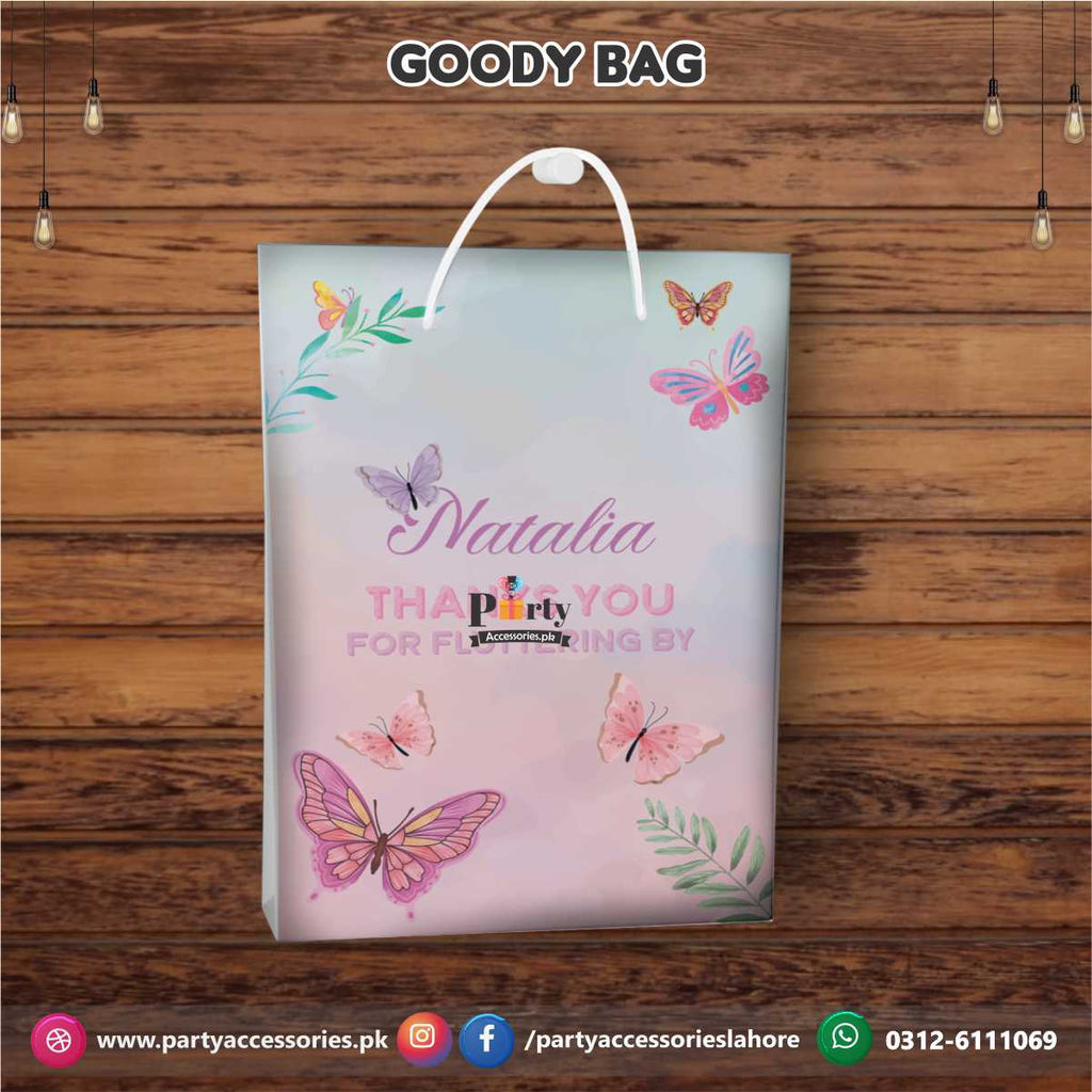 butterfly theme goody bag