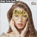 Bride glasses for Bridal shower event