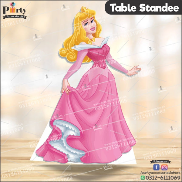 Customized Disney Princess  theme Table standing character cutouts
