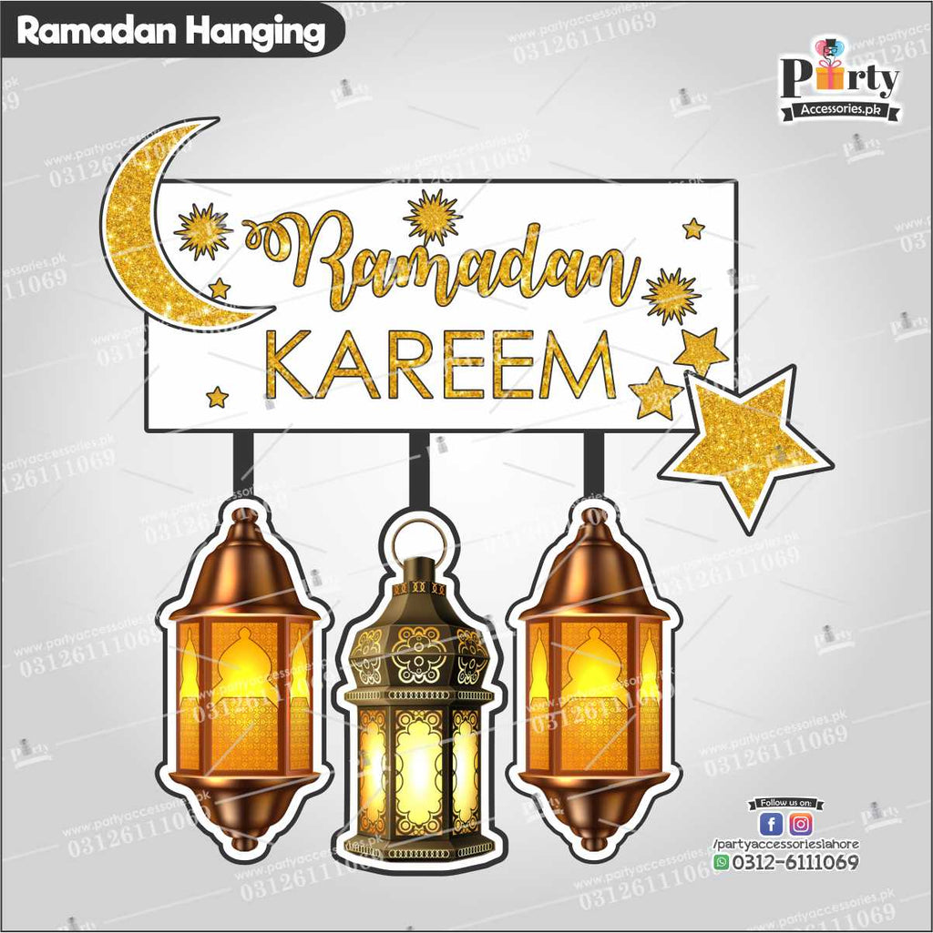 Ramadan Mubarak wall hanging banner decoration