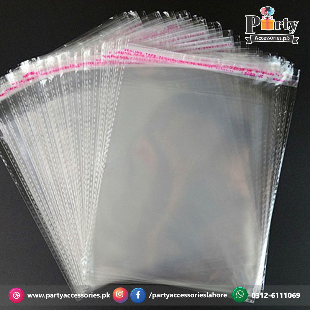 Windfall Large Resealable Cellophane Bags, 100ct Plastic Clear Self-sealing  Gift Bags Self-Adhesive Sealing Plastic Bags in Bulk for Gifts and Clothes  Jewelry Gift Package Pouch - Walmart.com