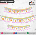 Customized Unicorn theme Birthday Bunting Banner