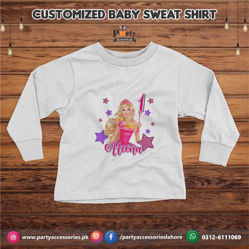 barbie theme customized t shirt
