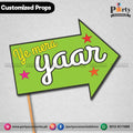 Customized FUNNY party photo prop YE MERA DOST