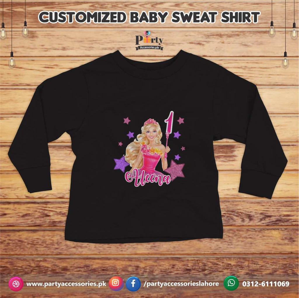 barbie cartoon birthday t shirt