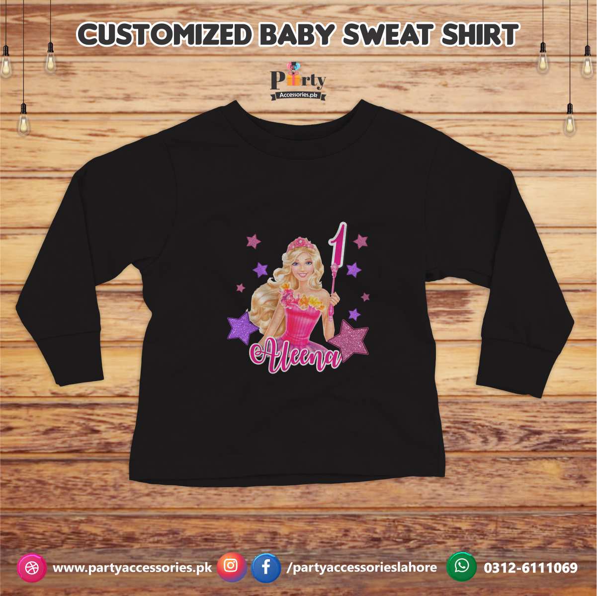 barbie cartoon birthday t shirt