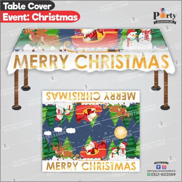 Christmas party table top sheet