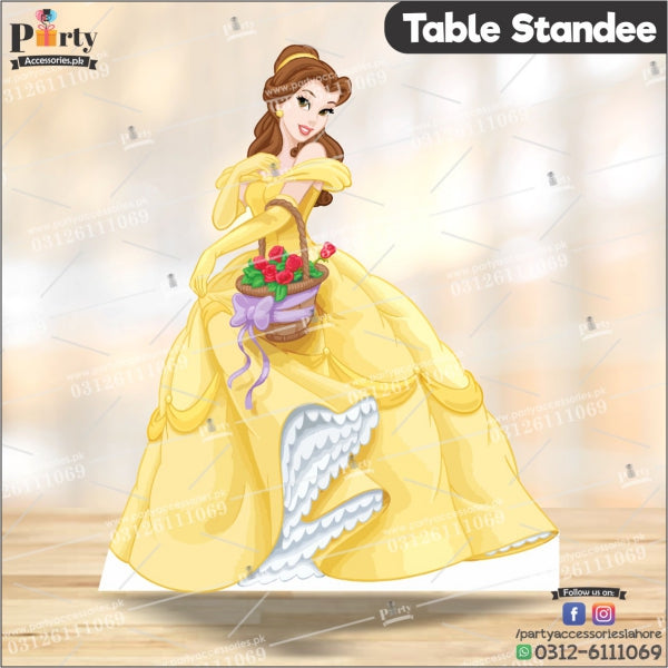 Customized Disney Princess  theme Table standing character cutouts