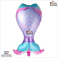 Mermaid Tail theme exclusive birthday foil balloon