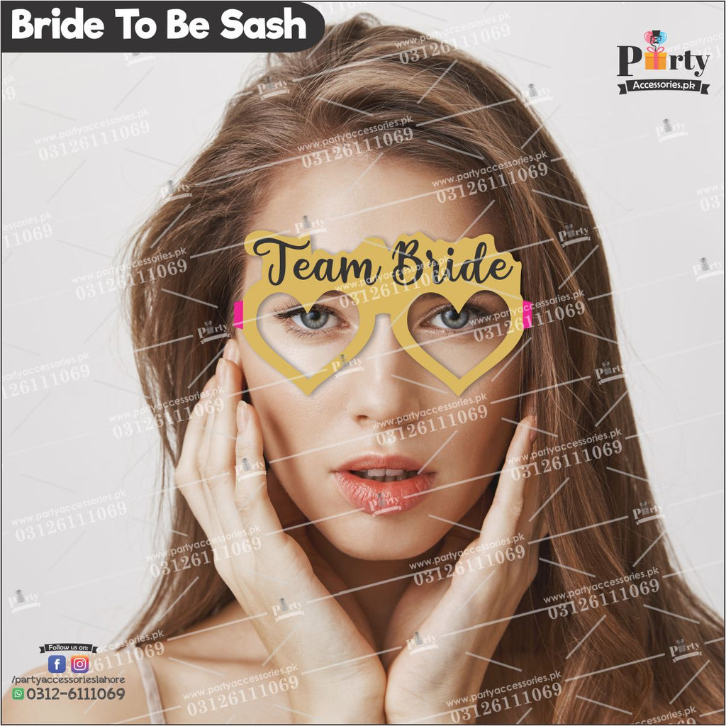 Team Bride glasses for Bridal shower event celebrationTeam Bride glasses for Bridal shower event celebration
