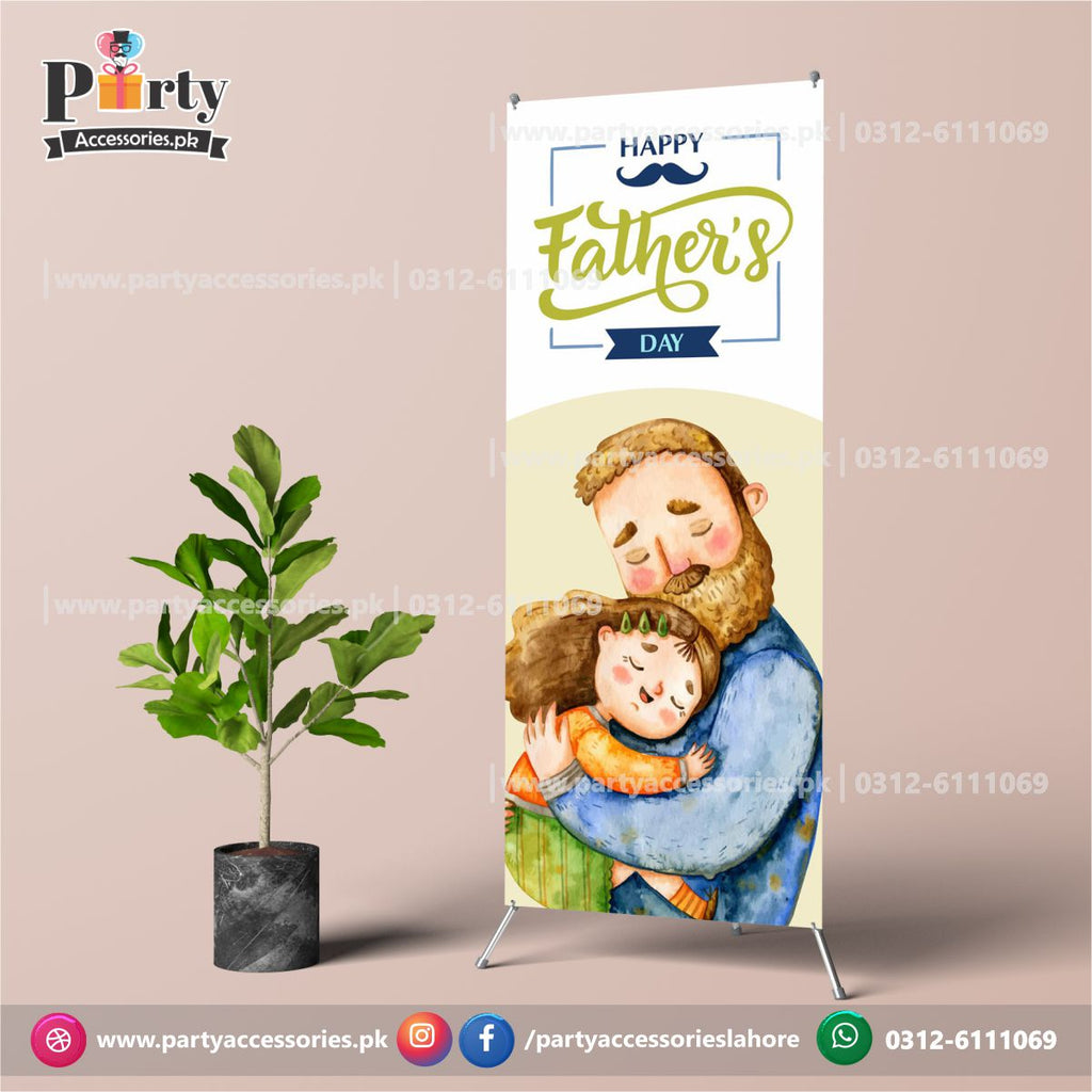 Customized Fathers day decorations | Father's day welcome standee