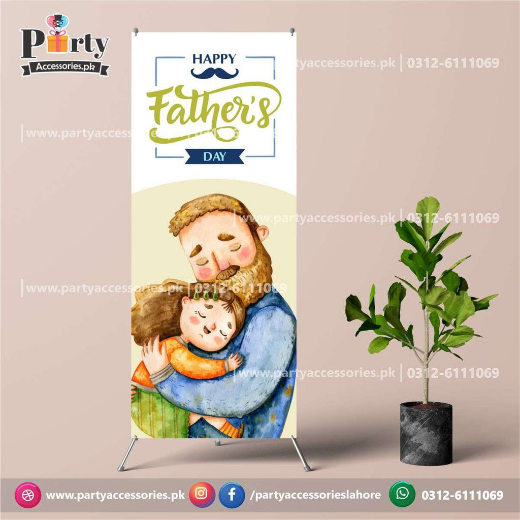 Customized Fathers day decorations | Father's day welcome standee
