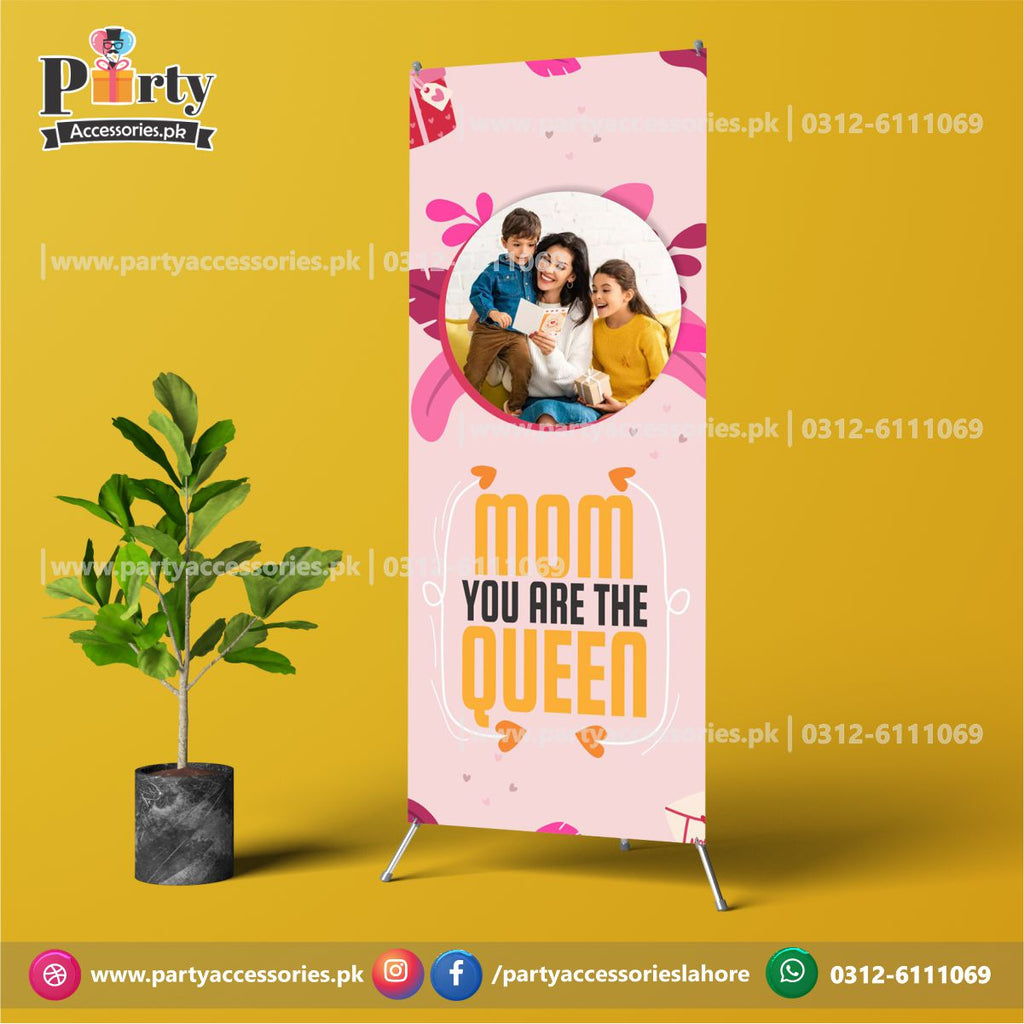 Customized Mother Day Welcome Standee with your image