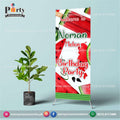Customized Welcome Standee in One in a melon Theme Birthday Party