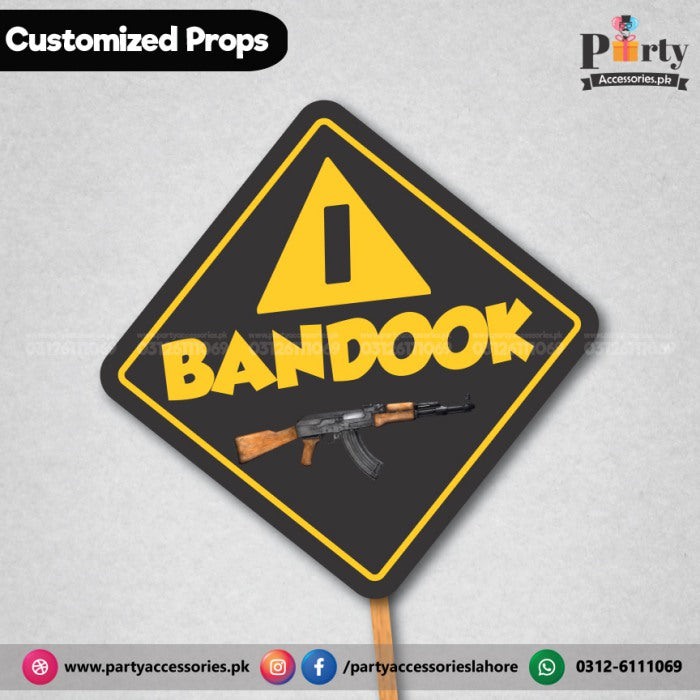 Customized FUNNY party props BANDOOK