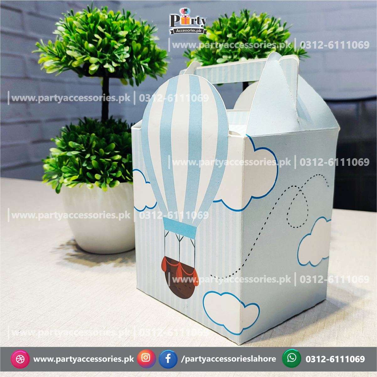 hot air balloon goody box