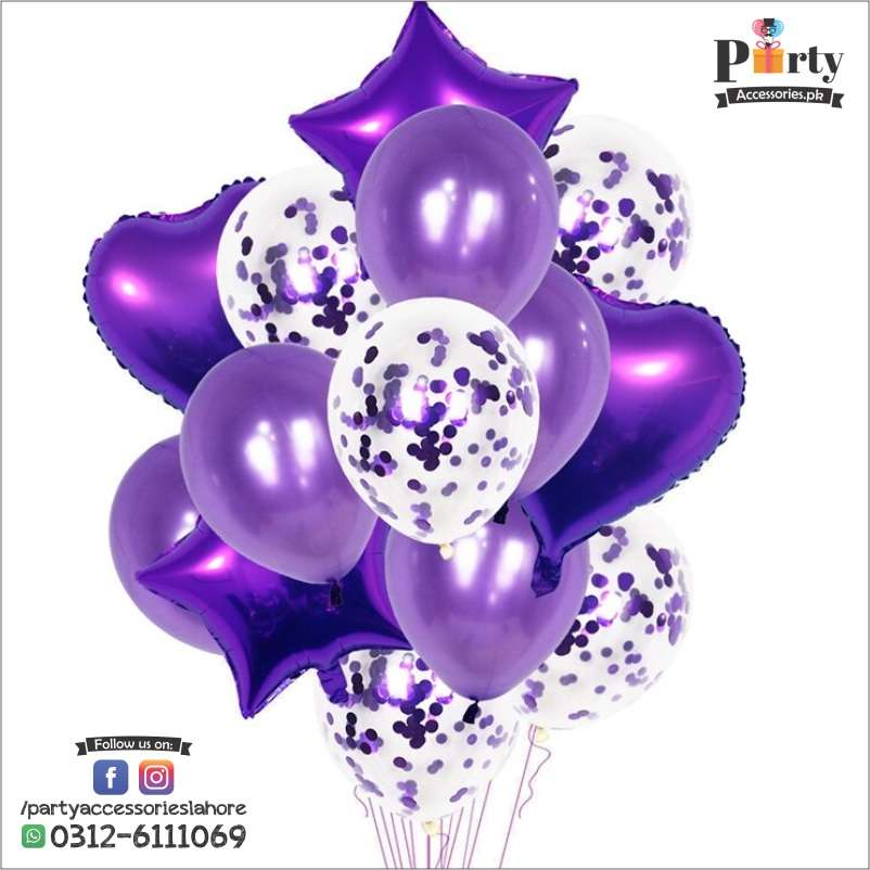 star balloons latex balloons heart foil balloons