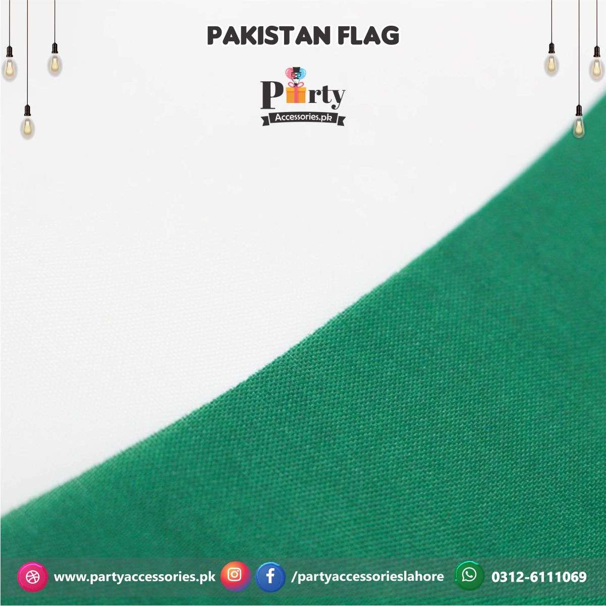 Pakistan Independence day celebrations Flag 