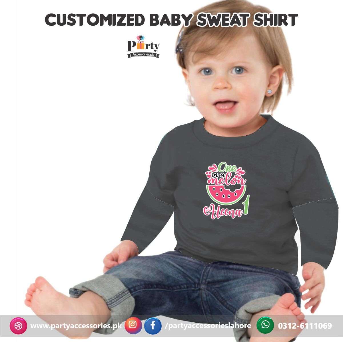 one in a melon theme t shirt