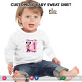 Minnie Mouse theme birthday customized Sweat shirt in White