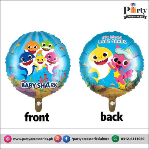 Baby Shark foil balloon