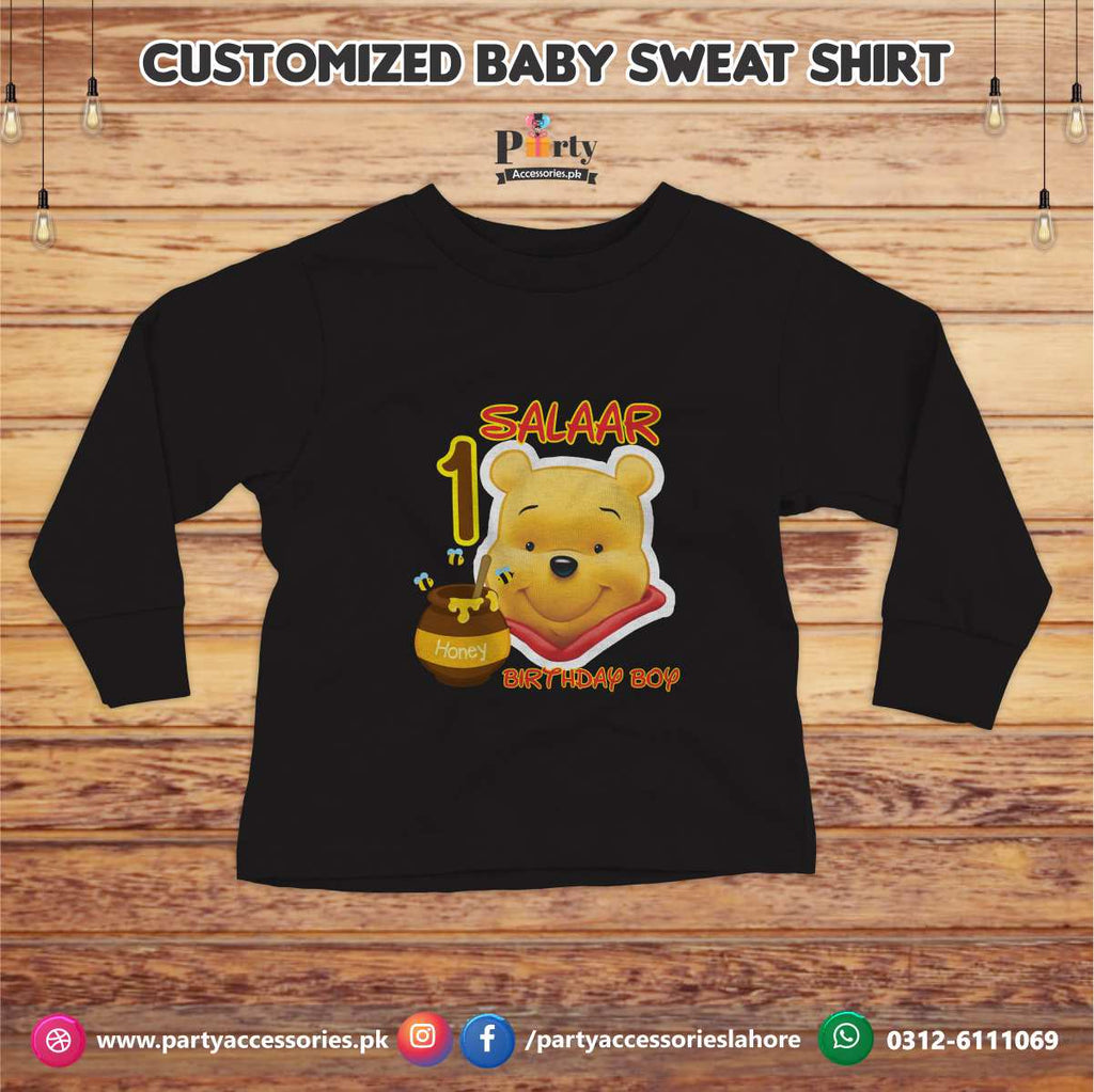 pooh theme t shirt