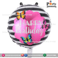 happy birthday foil balloon