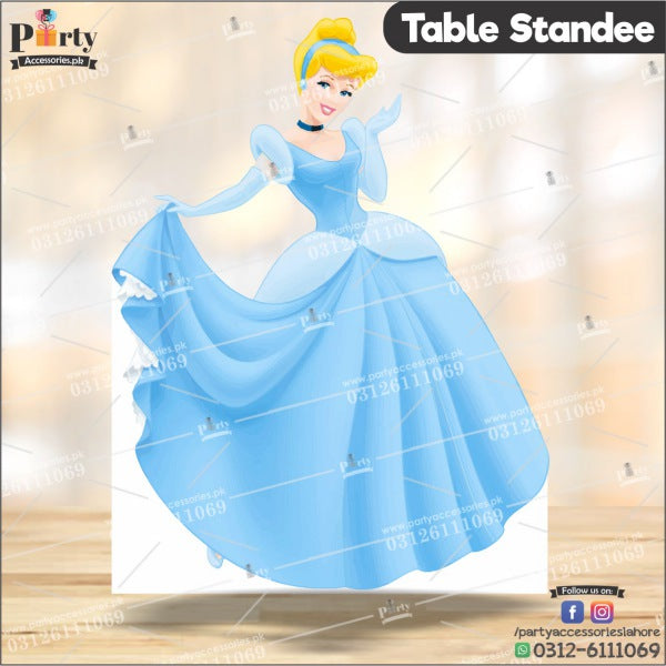 Customized Cinderella theme Table standing character cutouts