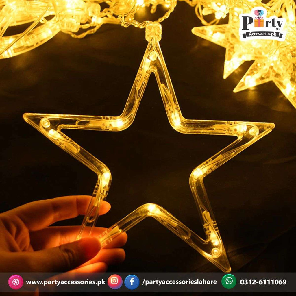 Star shape decoration fairy lights perfect for Room Decoration