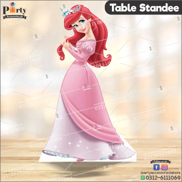 Customized Disney Princess  theme Table standing character cutouts