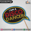 Customized Funny party photo prop Bollywood style disco