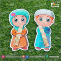Eidi Giveaway Cards envelope boy girl shape