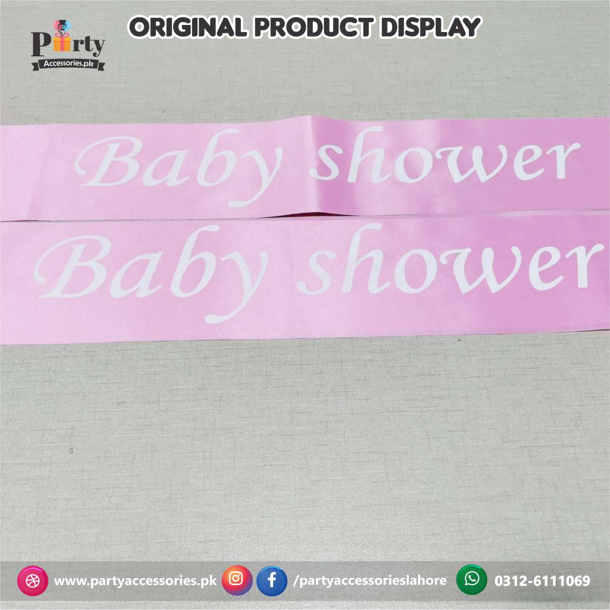 baby shower sahes