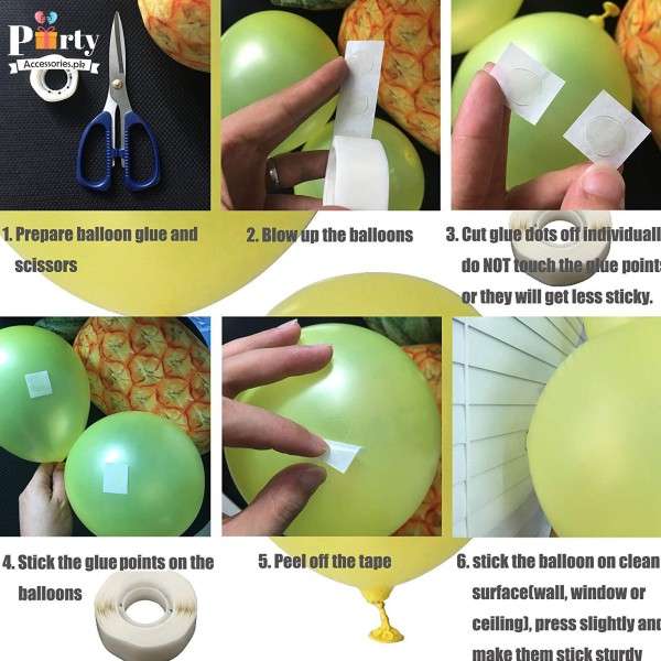 balloon glue dots 100 pcs