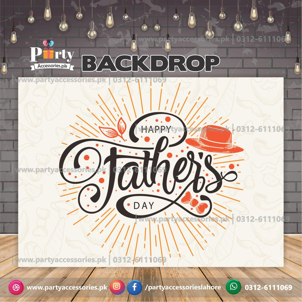 Fathers day backdrop | LOVE YOUR DAD | father day celebration background