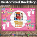 Customized Backdrop in Butterfly Theme