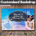 Customized Cinderella Theme Birthday Backdrop