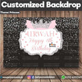 Customized Disney Princess Theme Birthday Backdrop