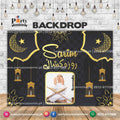 roza kushai decorations customized backdrop 