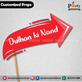 Customized funny wedding photo prop Dulhan ki nand