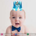 Sequin Crown cap for half birthday celebrations