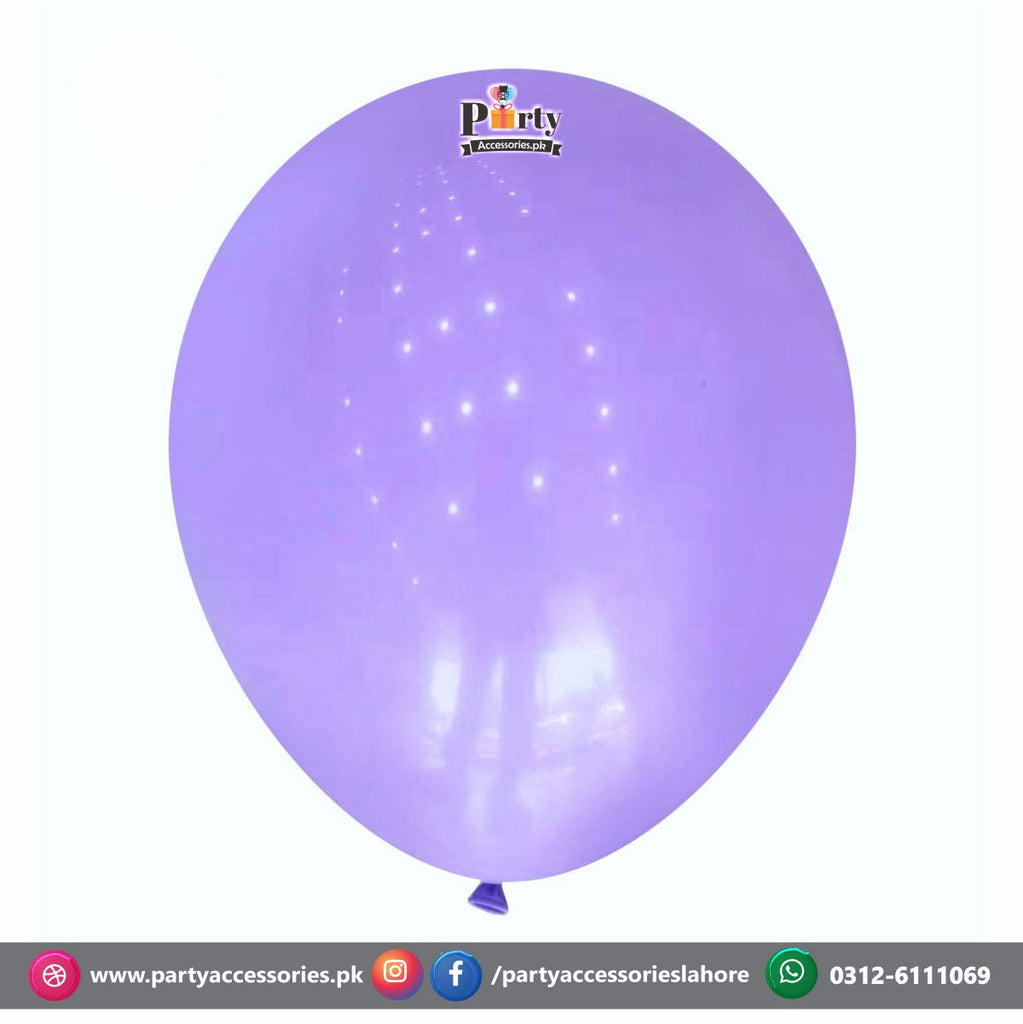 pastel purple macron balloon