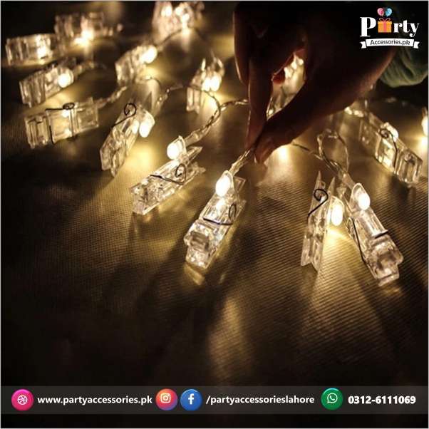 Clip fairy lights Battery Operated LED
